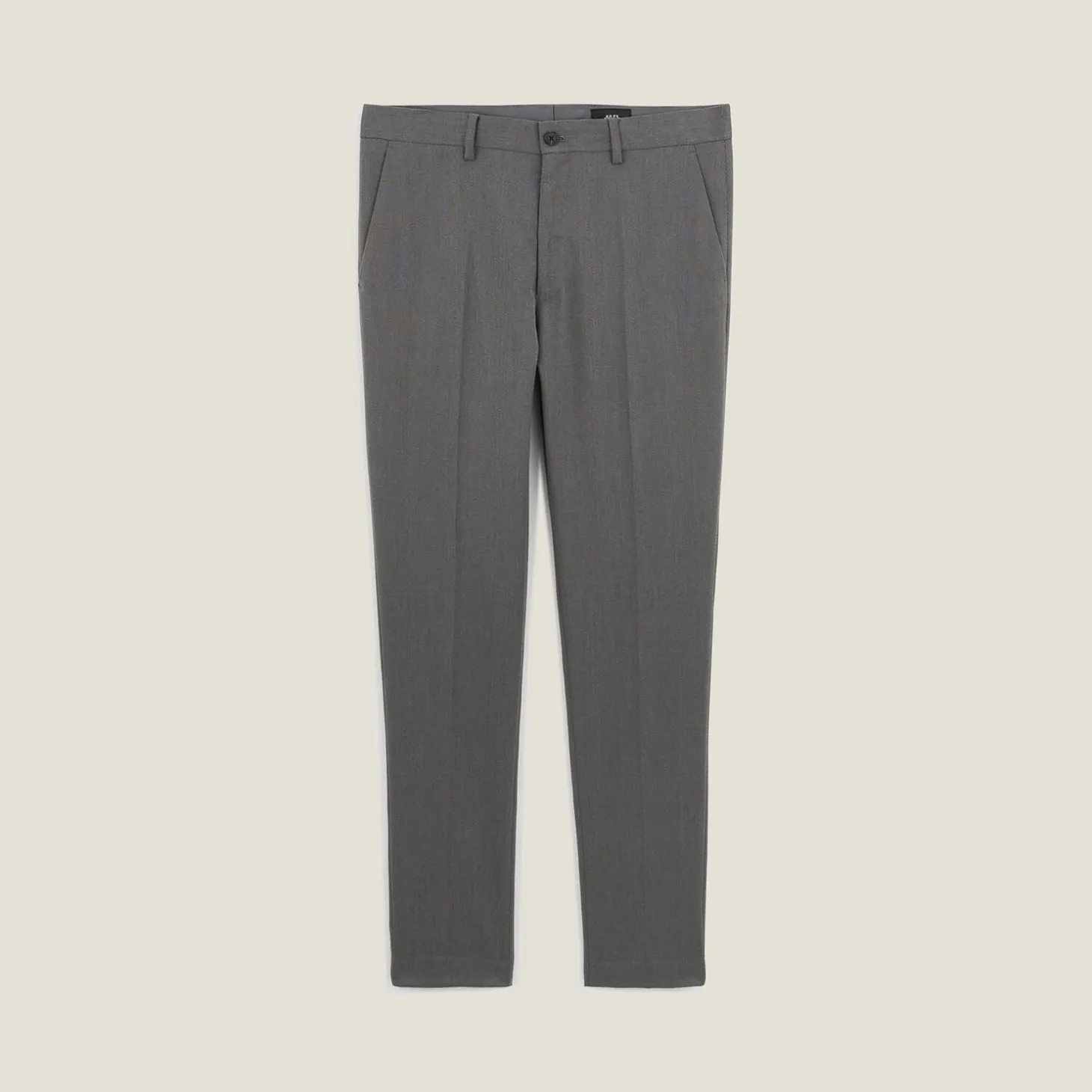 Flash Sale Slim effen kostuumbroek Kostuumbroek|Broek