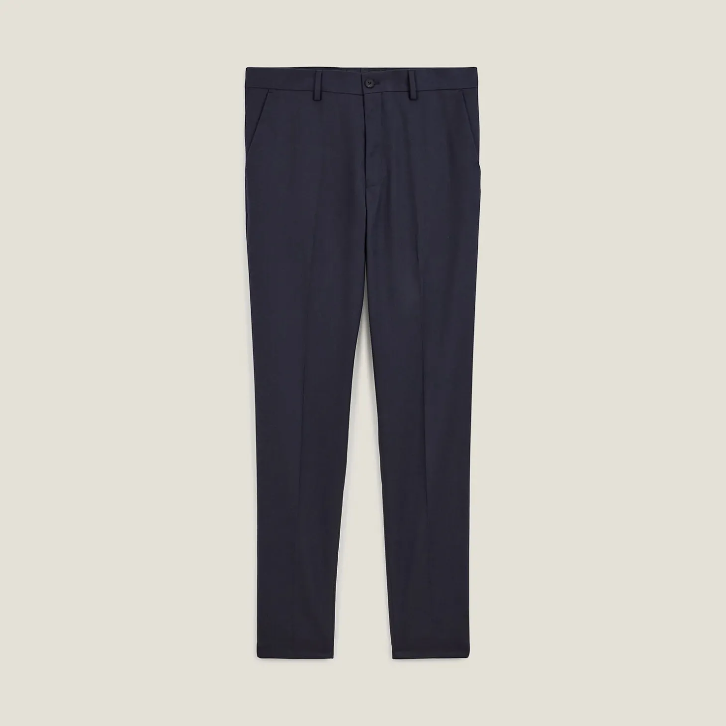 Cheap Slim effen kostuumbroek Kostuumbroek|Broek