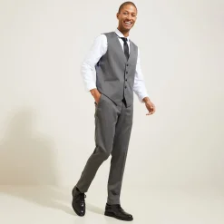 Discount Slim effen kostuumgilet Kostuumgilet