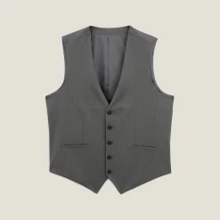 Discount Slim effen kostuumgilet Kostuumgilet