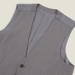 Discount Slim effen kostuumgilet Kostuumgilet