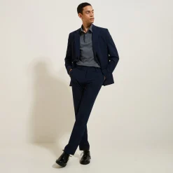 Cheap Slim effen polo met korte mouwen en Italiaanse kra Polo