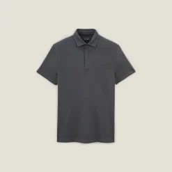 Cheap Slim effen polo met korte mouwen en Italiaanse kra Polo