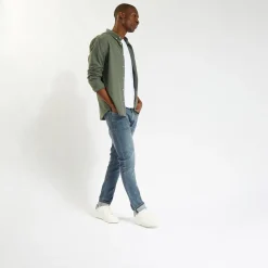 Best Sale Slim jeans in 3 lengtes en gerecycled polyester Jeans Slim|Jeans