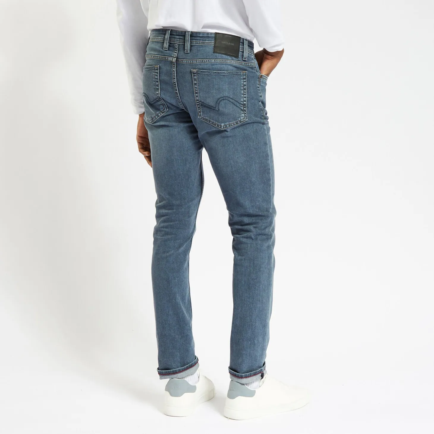 Best Sale Slim jeans in 3 lengtes en gerecycled polyester Jeans Slim|Jeans
