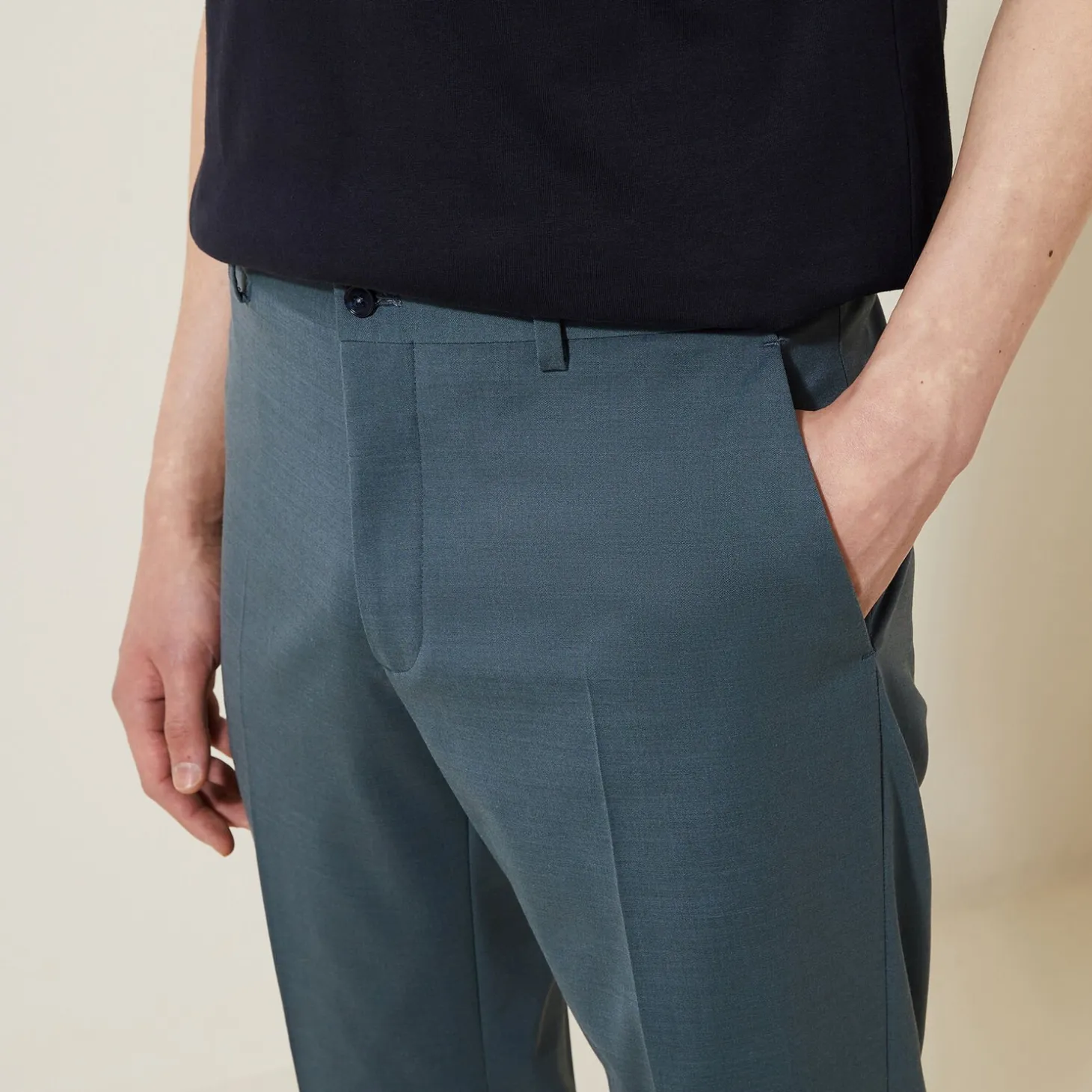 Fashion Slim kostuumbroek Kostuumbroek|Broek