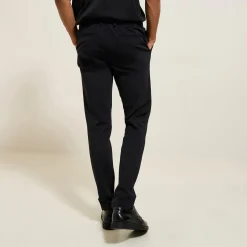 Online Slim kostuumbroek in tricot Kostuumbroek|Broek