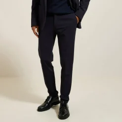 Online Slim kostuumbroek in tricot Kostuumbroek|Broek