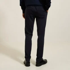 Online Slim kostuumbroek in tricot Kostuumbroek|Broek