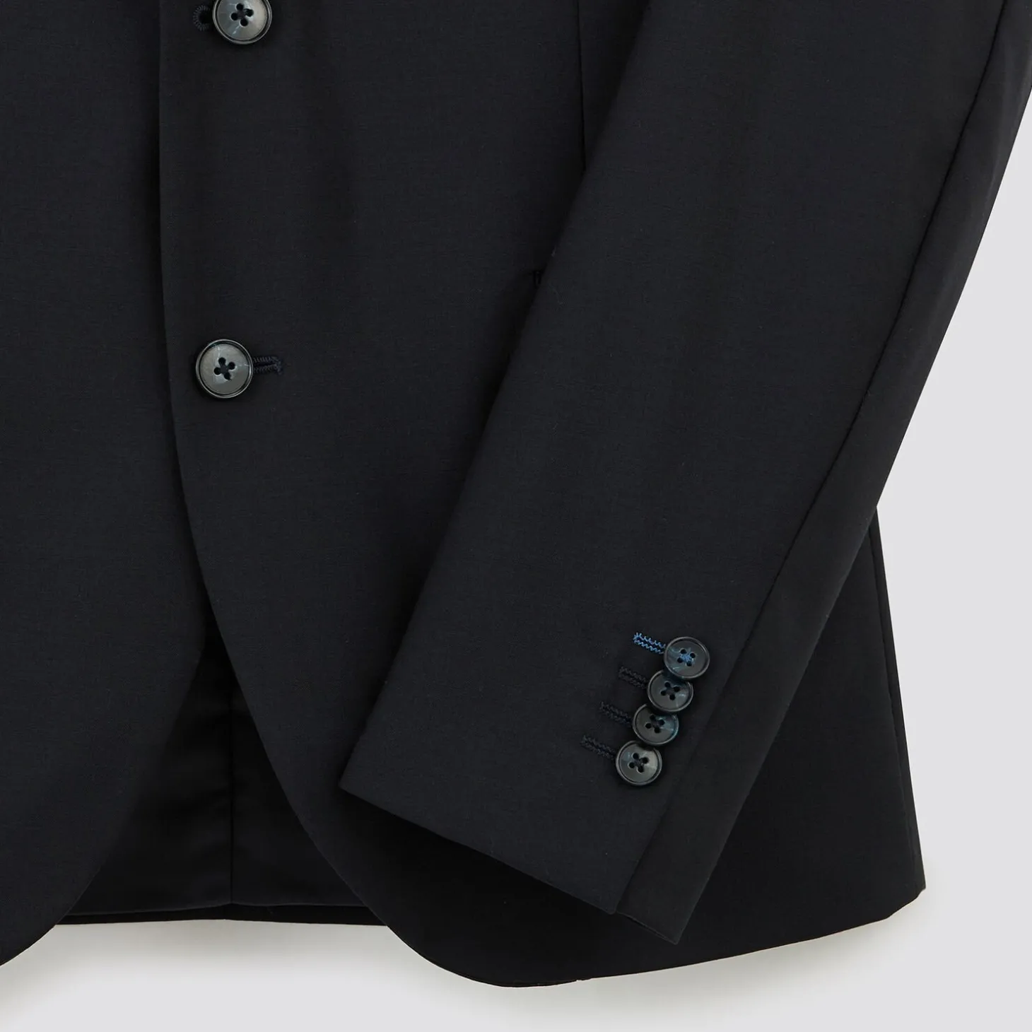 Outlet Slim kostuumvest in wol Kostuumvest & Blazer|Kostuumvest