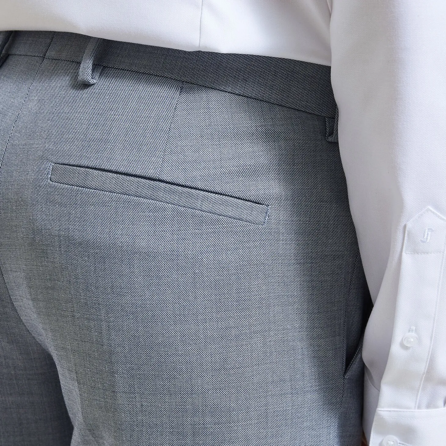 Cheap Slim tweekleurig kostuumbroek Kostuumbroek|Broek