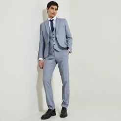 Cheap Slim tweekleurig kostuumbroek Kostuumbroek|Broek