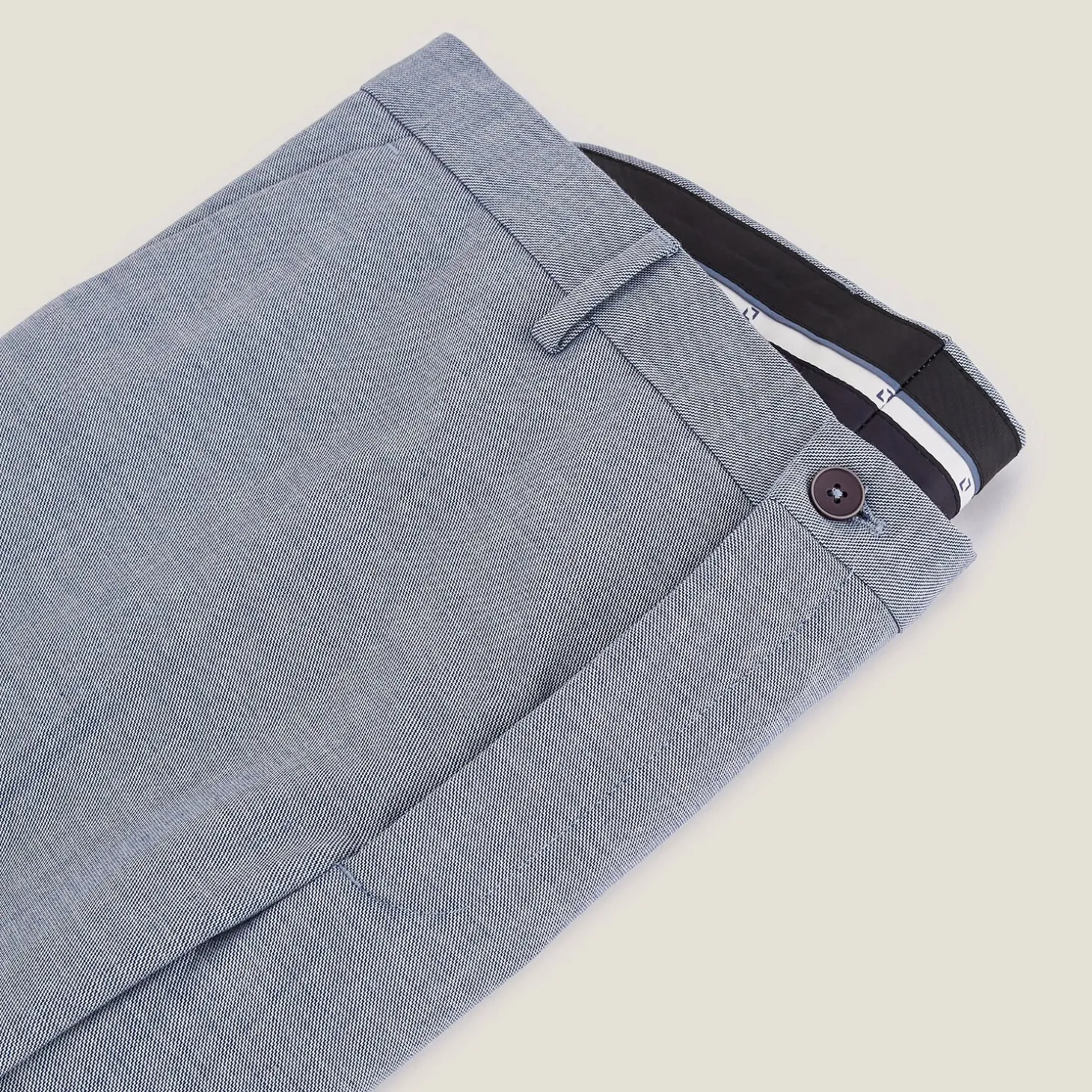 Cheap Slim tweekleurig kostuumbroek Kostuumbroek|Broek