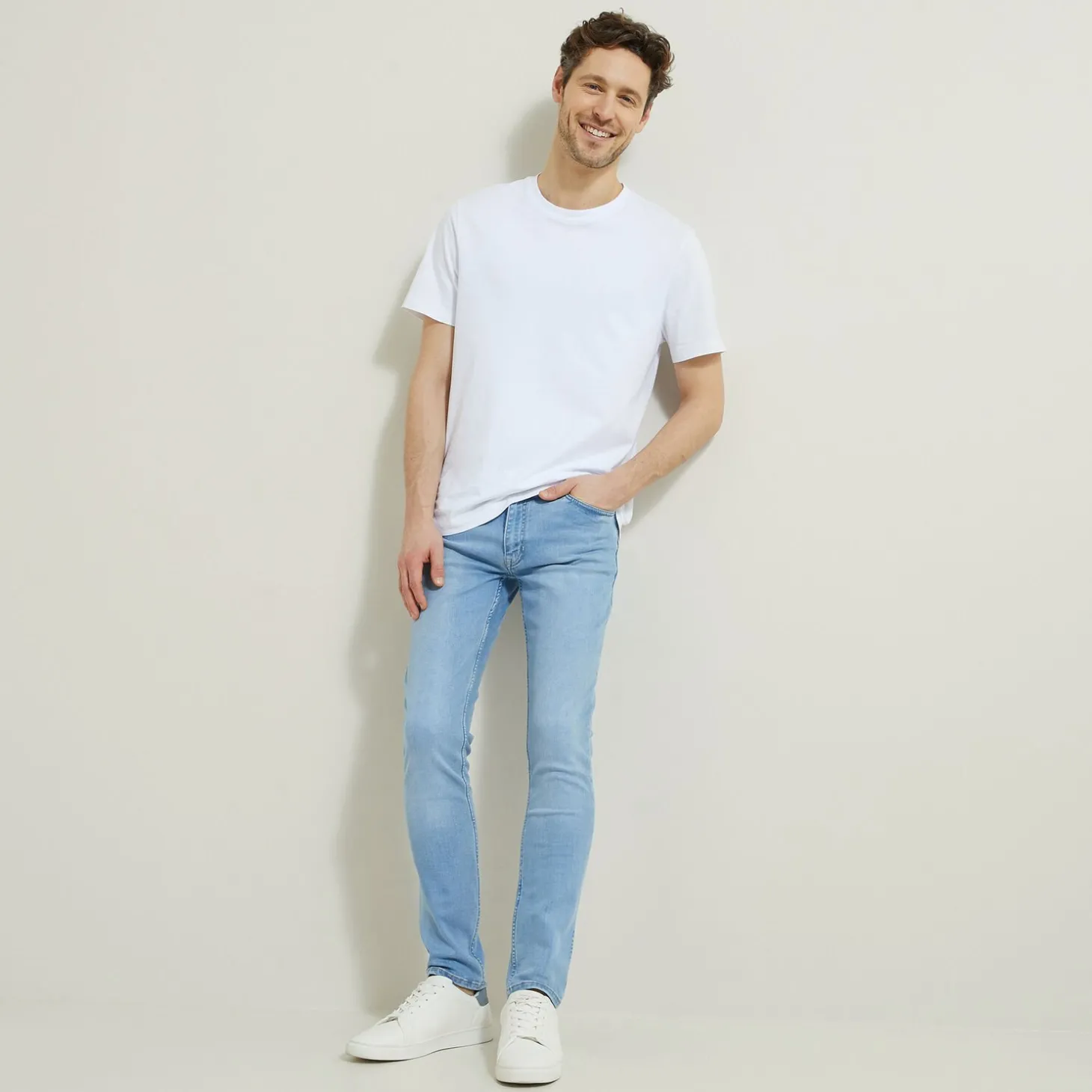 Flash Sale Slim urbanflex jeans met regeneratief katoen Jeans Slim|Jeans
