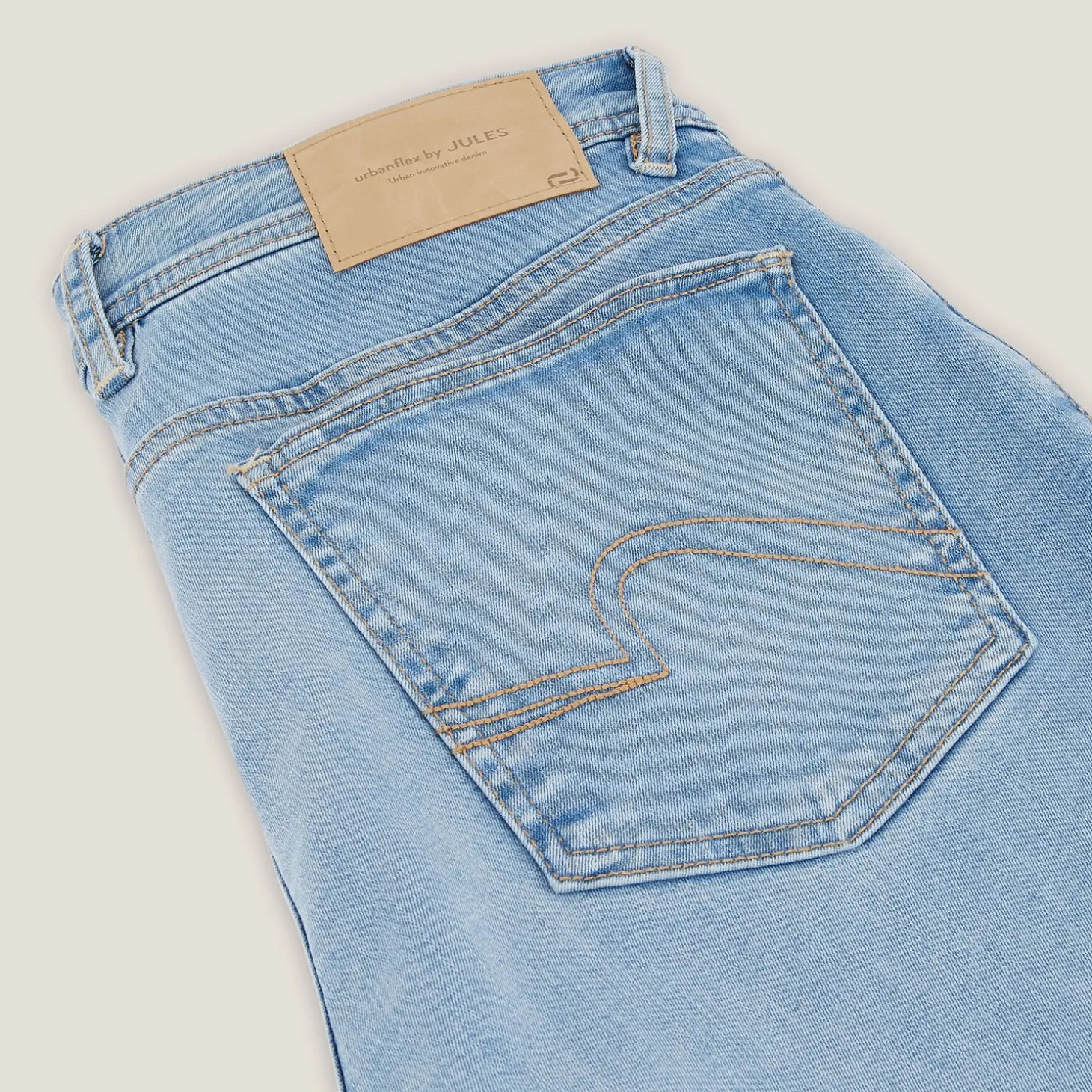 Flash Sale Slim urbanflex jeans met regeneratief katoen Jeans Slim|Jeans