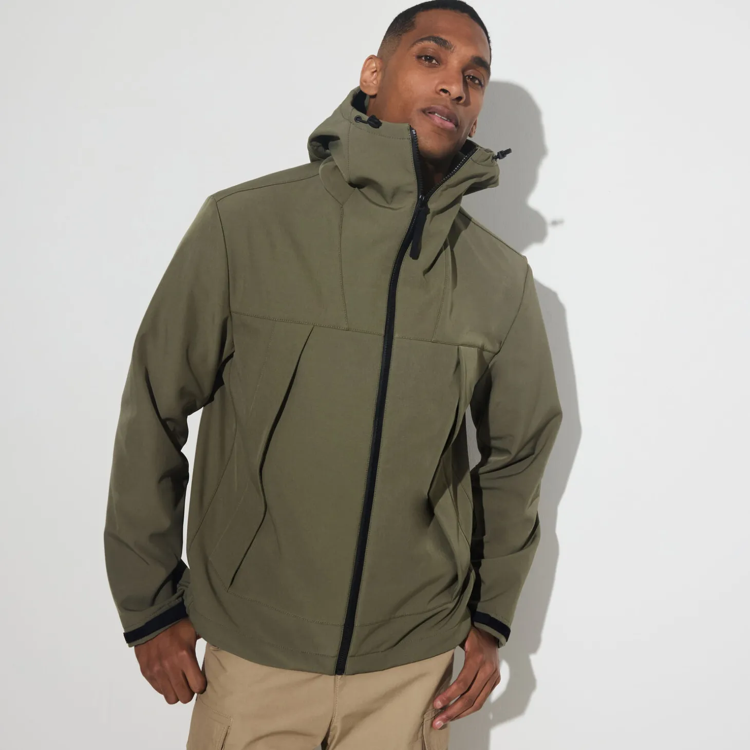 Discount Softshell jack met kap Mantel & Jack