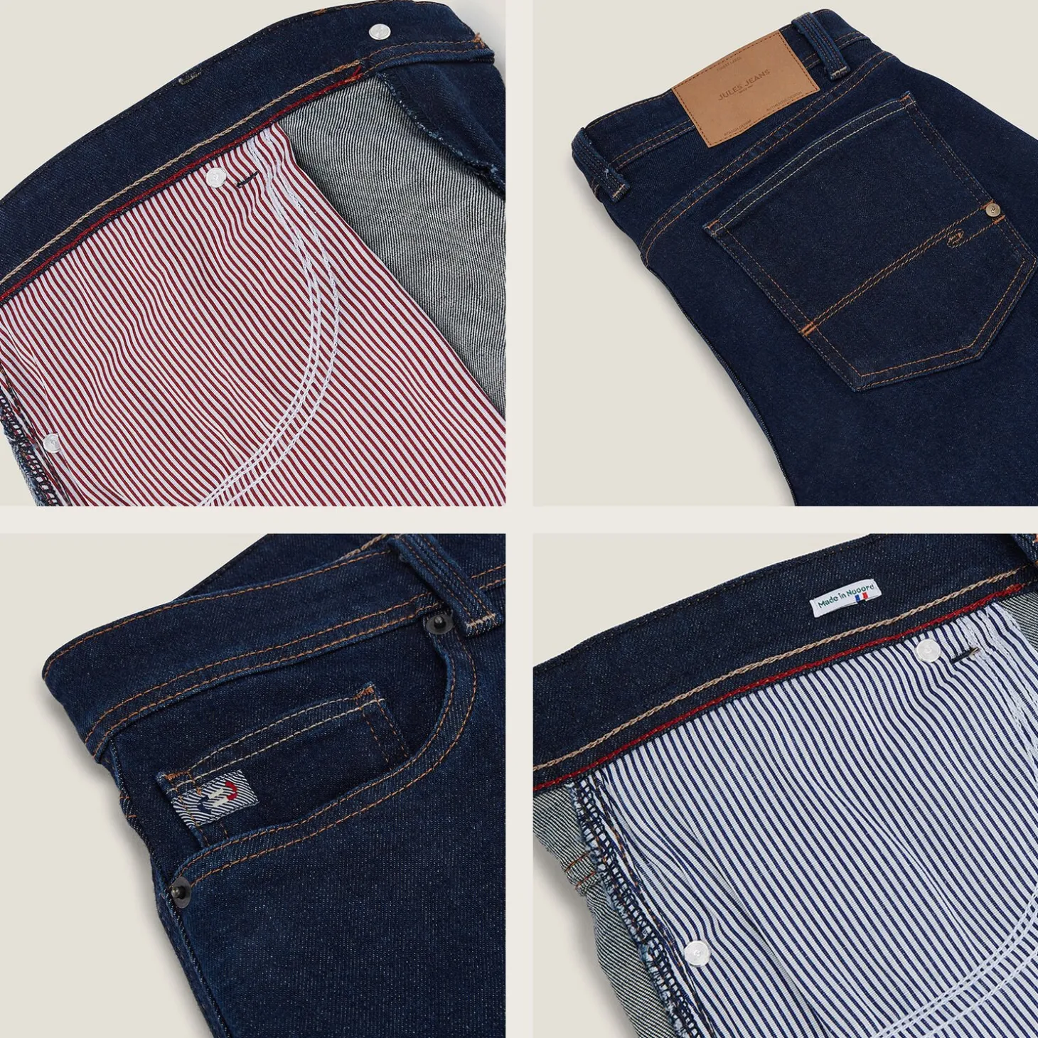 Outlet Straight cinq/neuf jeans, 3e editie, Made in Franc Frmade In France|Jeans Straight