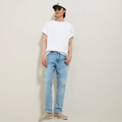 Best Straight, gebleekte jeans, 3 lengtes Jeans Straight|Jeans