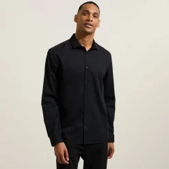 Fashion Strijkvrij regular effen hemd in katoen Formele Overhemden|Overhemd