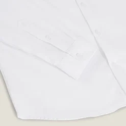 Best Sale Strijkvrij regular effen hemd in katoen Makkelijk Te Strijken Hemd|Formele Overhemden