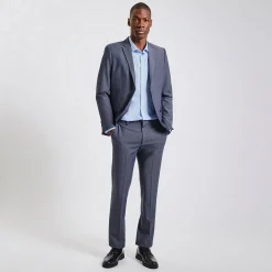 Cheap Strijkvrij regular effen hemd in katoen Makkelijk Te Strijken Hemd|Formele Overhemden