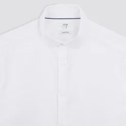 Discount Strijkvrij regular effen hemd in katoen Makkelijk Te Strijken Hemd|Formele Overhemden