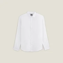 Online Strijkvrij regular hemd in jacquardkatoen Makkelijk Te Strijken Hemd|Formele Overhemden