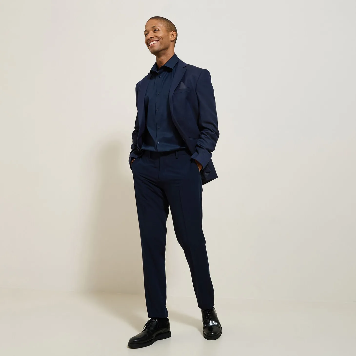 Online Strijkvrij slim effen hemd in katoen Formele Overhemden|Makkelijk Te Strijken Hemd