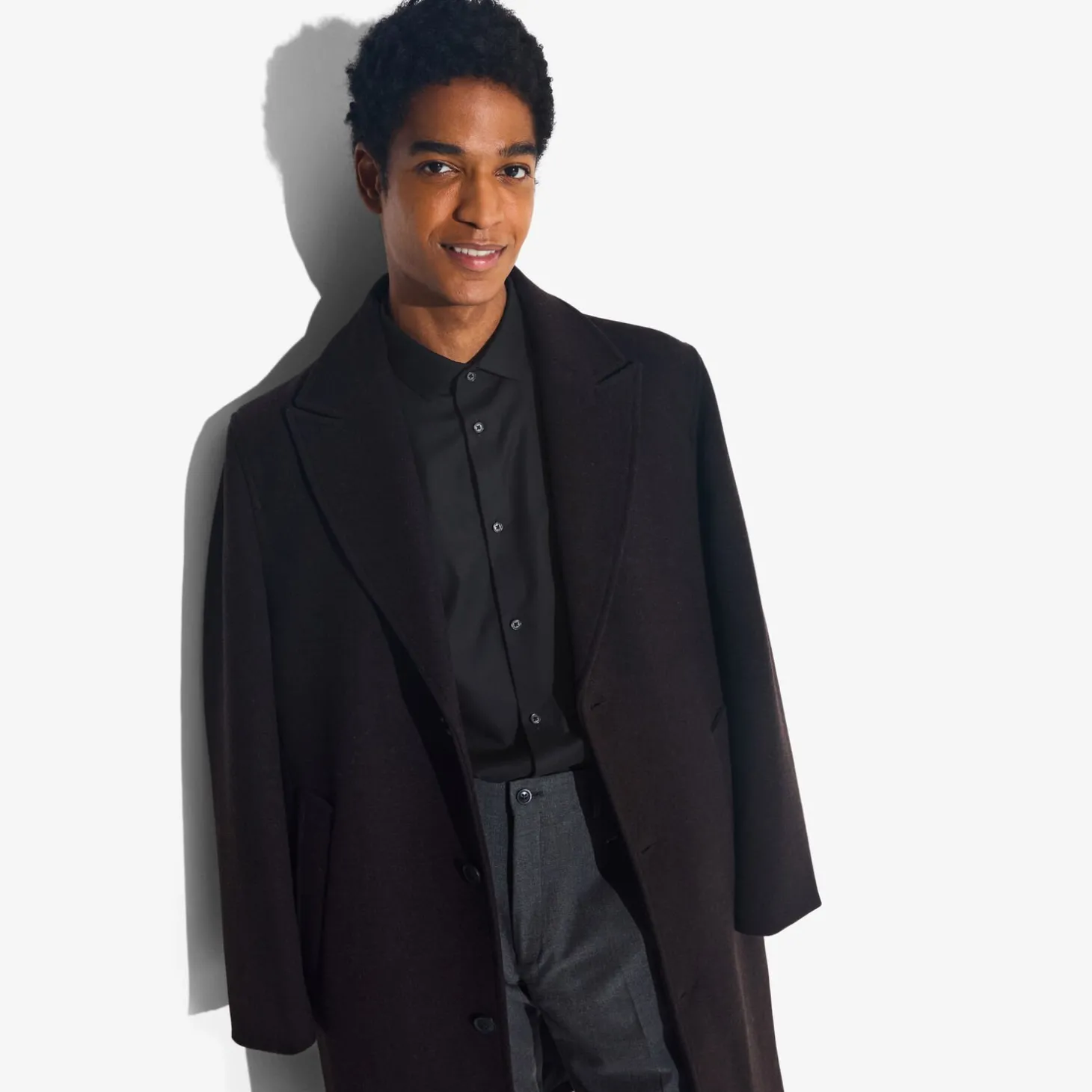 Best Strijkvrij slim effen hemd in katoen Makkelijk Te Strijken Hemd|Formele Overhemden