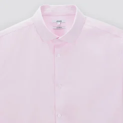 Store Strijkvrij slim effen hemd in katoen Makkelijk Te Strijken Hemd|Formele Overhemden