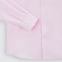 Store Strijkvrij slim effen hemd in katoen Makkelijk Te Strijken Hemd|Formele Overhemden