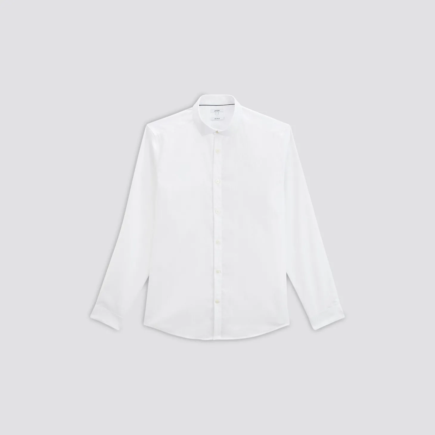 Cheap Strijkvrij slim effen hemd in katoen Makkelijk Te Strijken Hemd|Formele Overhemden