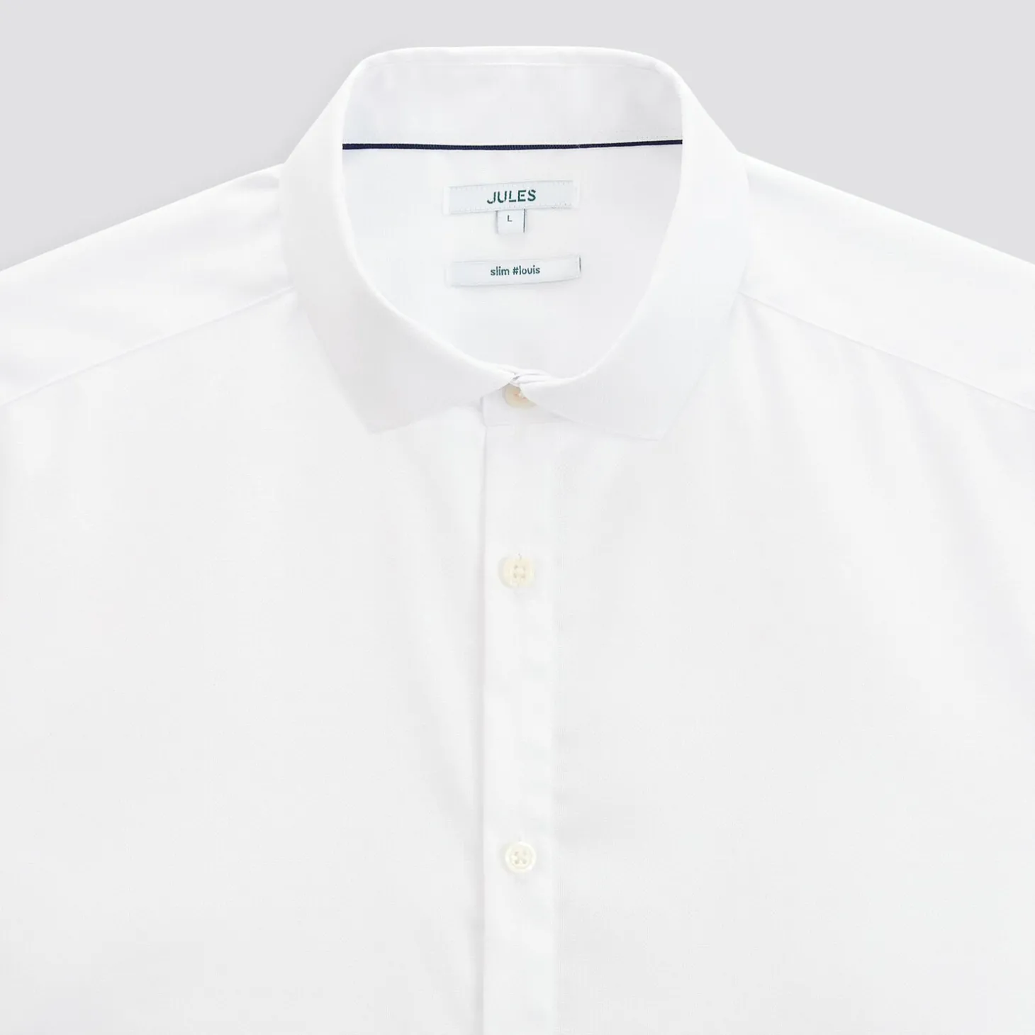 Cheap Strijkvrij slim effen hemd in katoen Makkelijk Te Strijken Hemd|Formele Overhemden