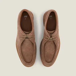 New Suède schoenen met geribbelde zolen Schoenen|Schoenen