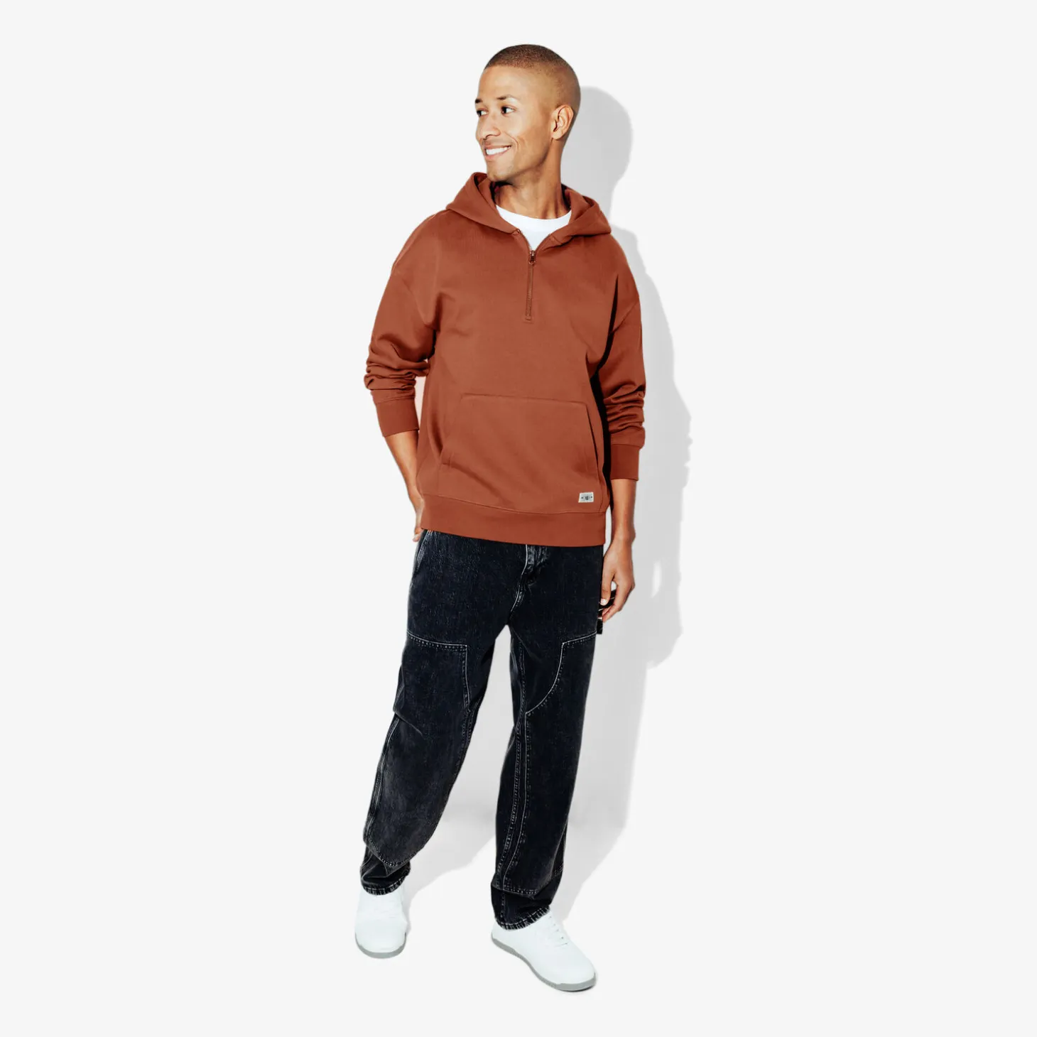 Online Sweat Orange foncé Sweater