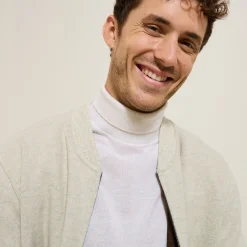 Online Sweater in tricot met rits Sweater