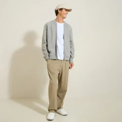 Cheap Sweater in tricot met rits Sweater