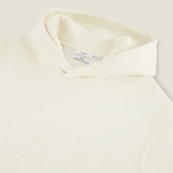 Outlet Sweater met kap en reliëfanimatie Sweater