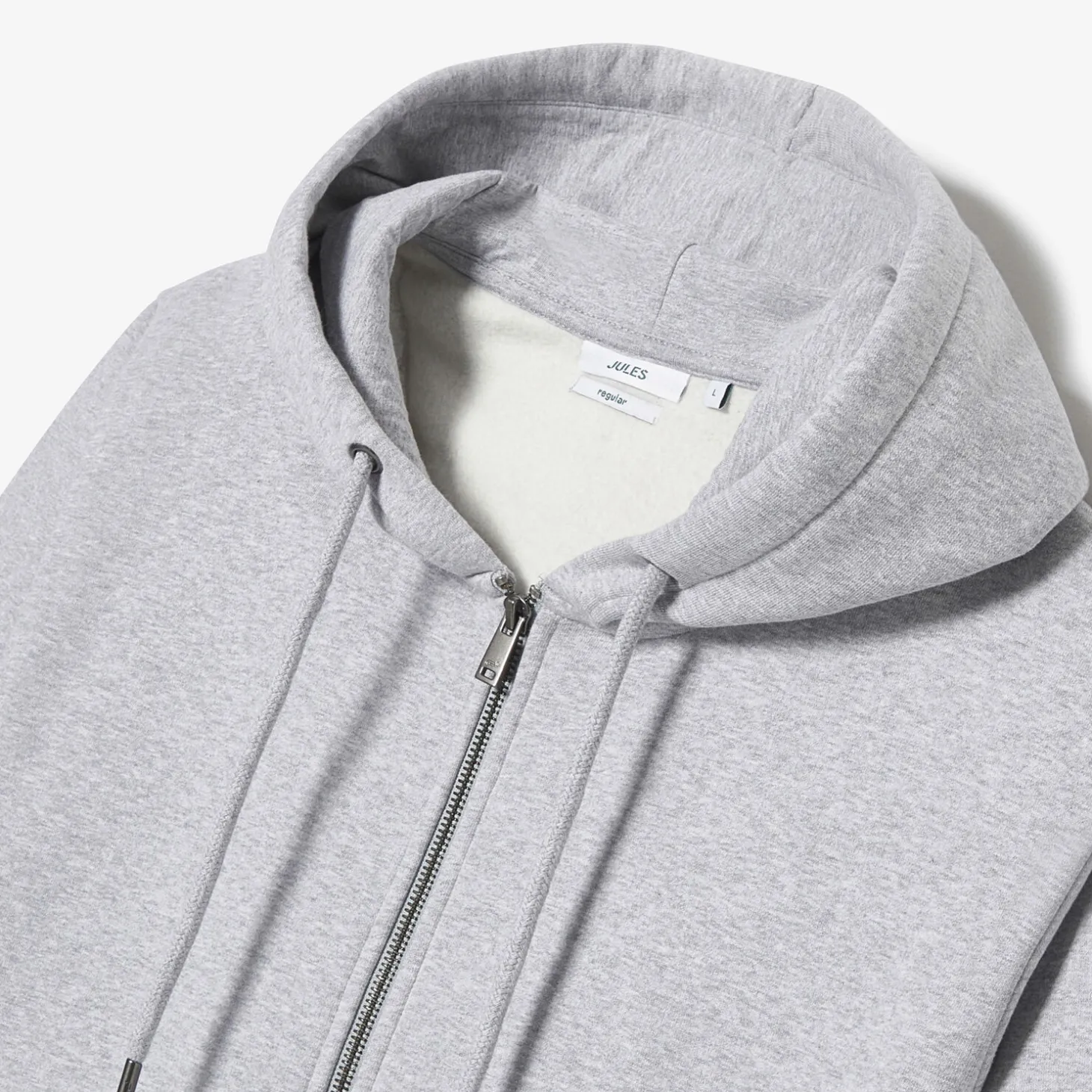 Discount Sweater met kap en rits Sweater