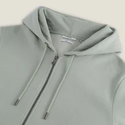 Sale Sweater met kap en rits Sweater