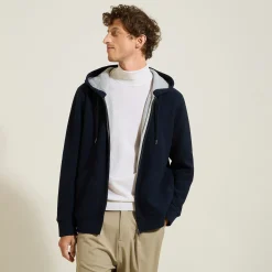 Cheap Sweater met kap en rits in tricot Sweater