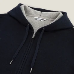 Cheap Sweater met kap en rits in tricot Sweater