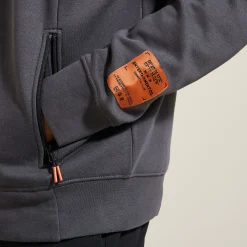 Best Sweater met kap in technische materie Sweater