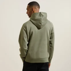 Store Sweater met kap in technische materie Sweater