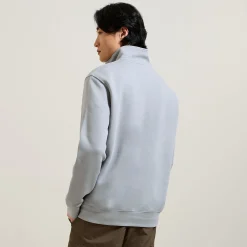 Discount Sweater met opstaande ritskraag Sweater