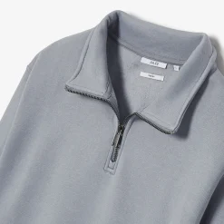 Discount Sweater met opstaande ritskraag Sweater