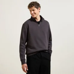 New Sweater met opstaande ritskraag Sweater