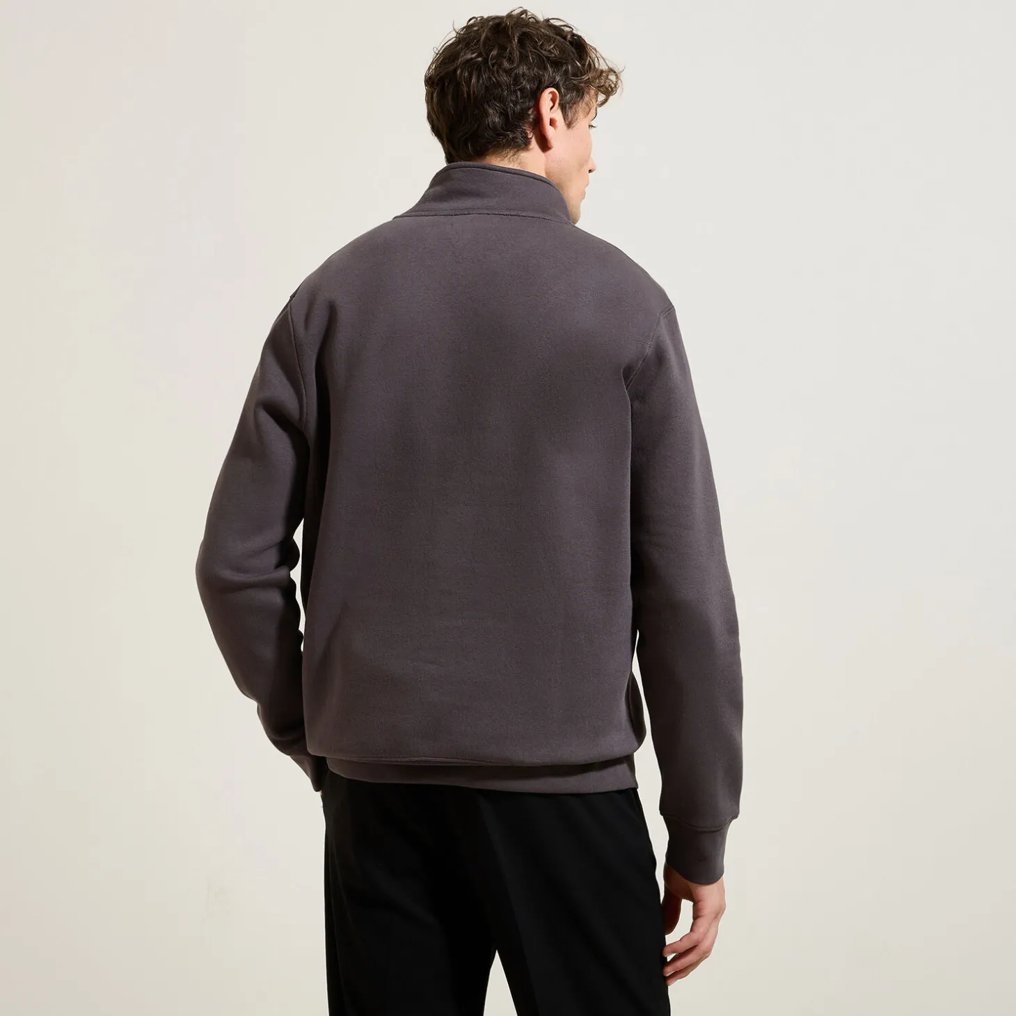 New Sweater met opstaande ritskraag Sweater