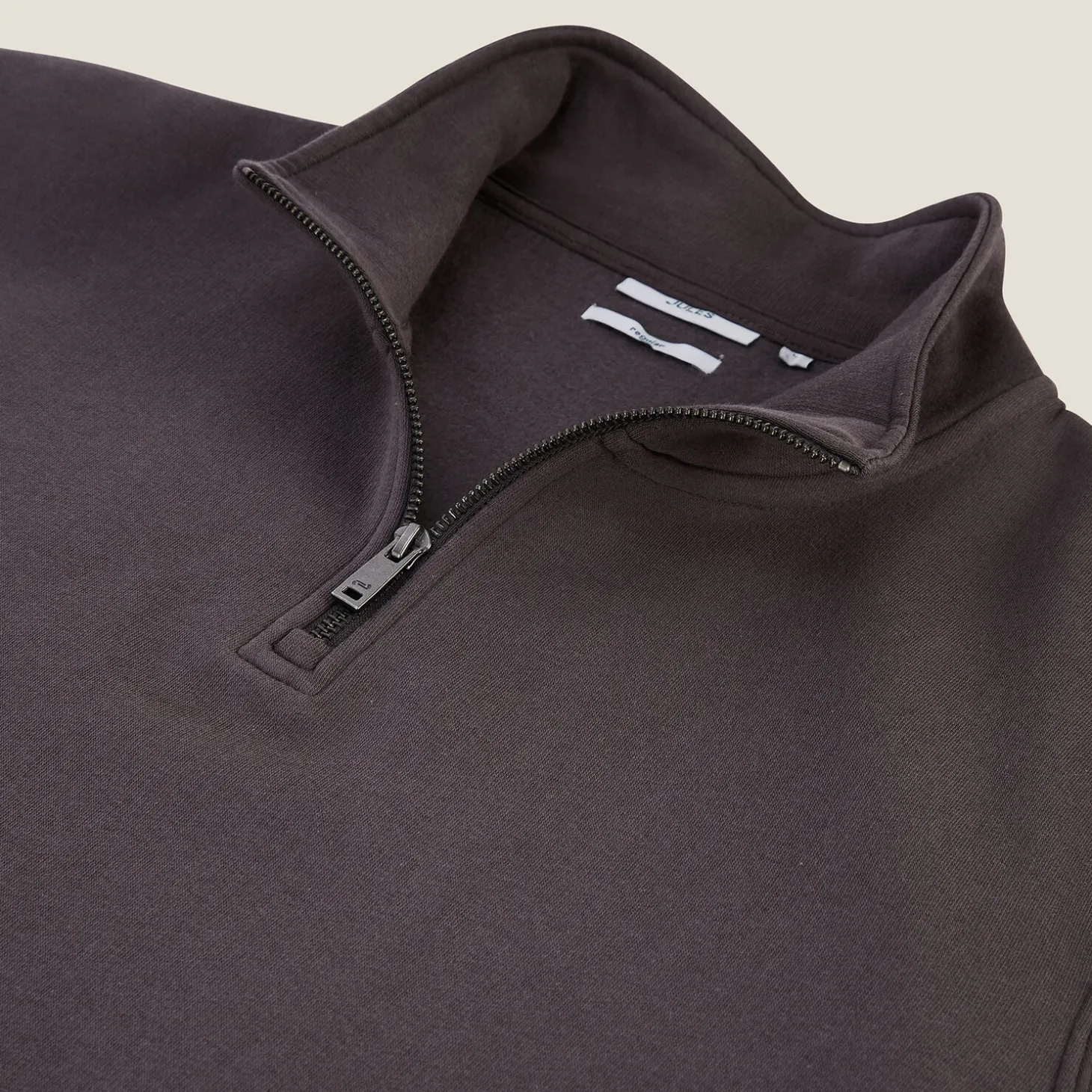 New Sweater met opstaande ritskraag Sweater