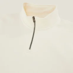 Fashion Sweater met opstaande ritskraag Sweater